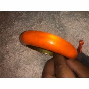 Alexis Bittar Orange wise bangle